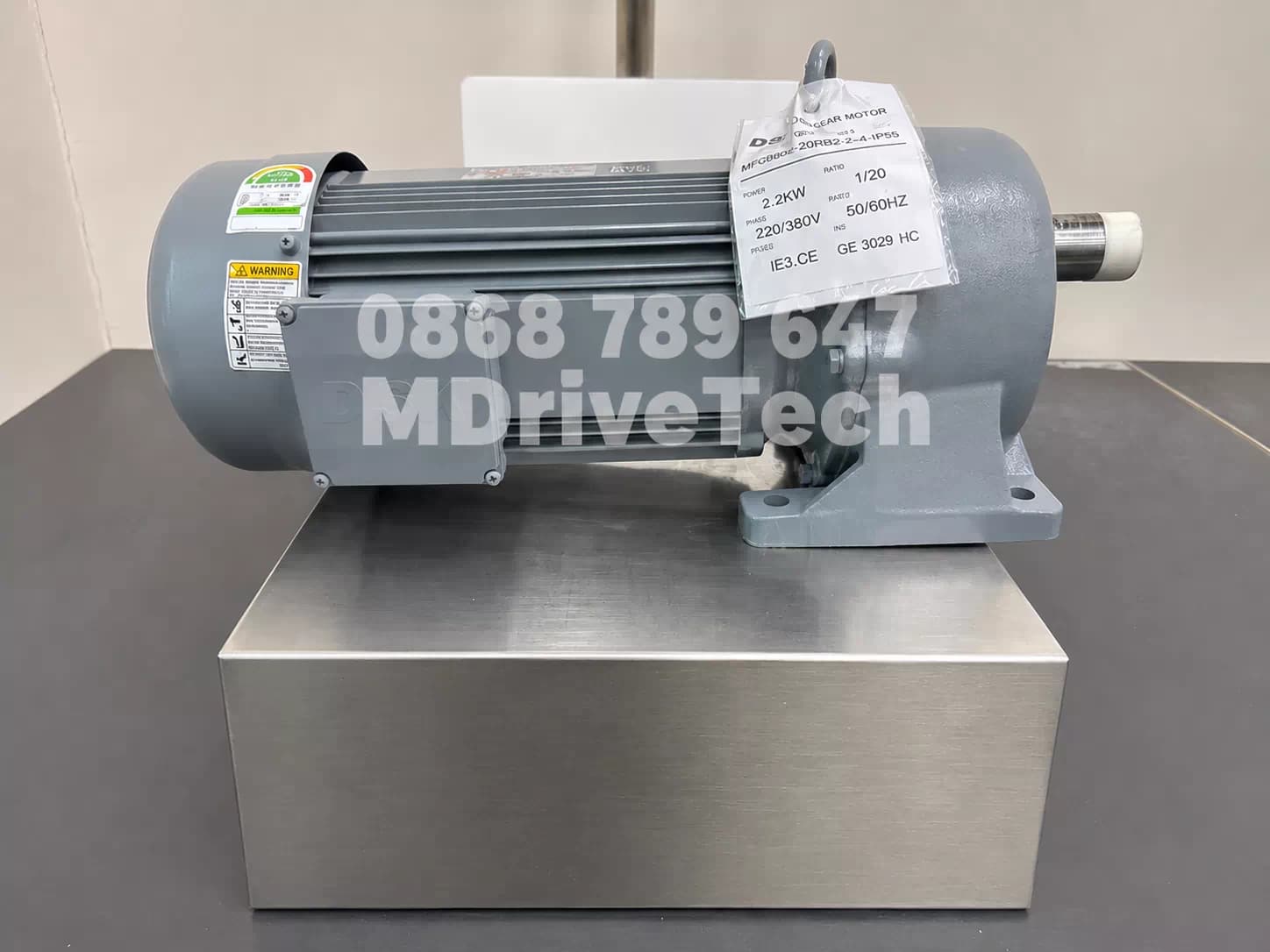 Động cơ giảm tốc chân đế (7.5kW) MFG63D-30RB7.5-4 — ảnh 5