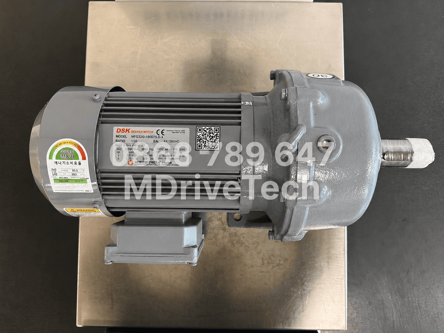 Động cơ giảm tốc chân đế (3.7kW) MFG48D-30RB3.7-4 — ảnh 8