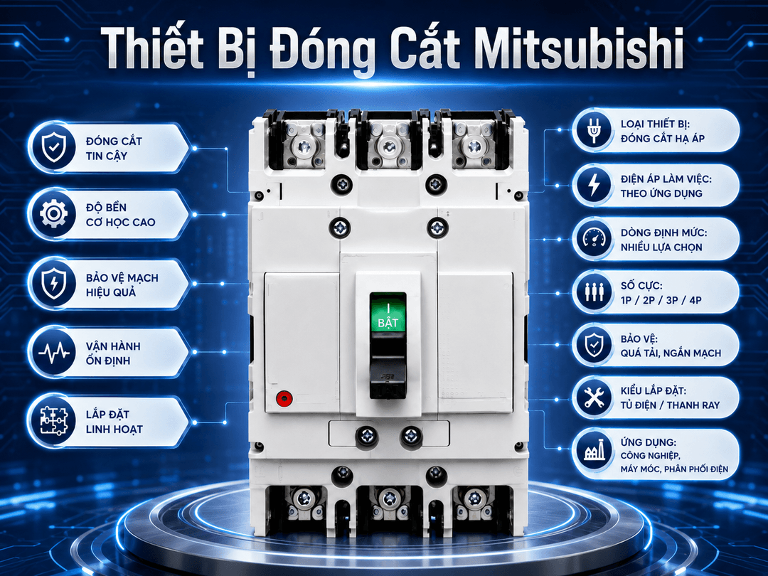 Thiết Bị Đóng Cắt Mitsubishi