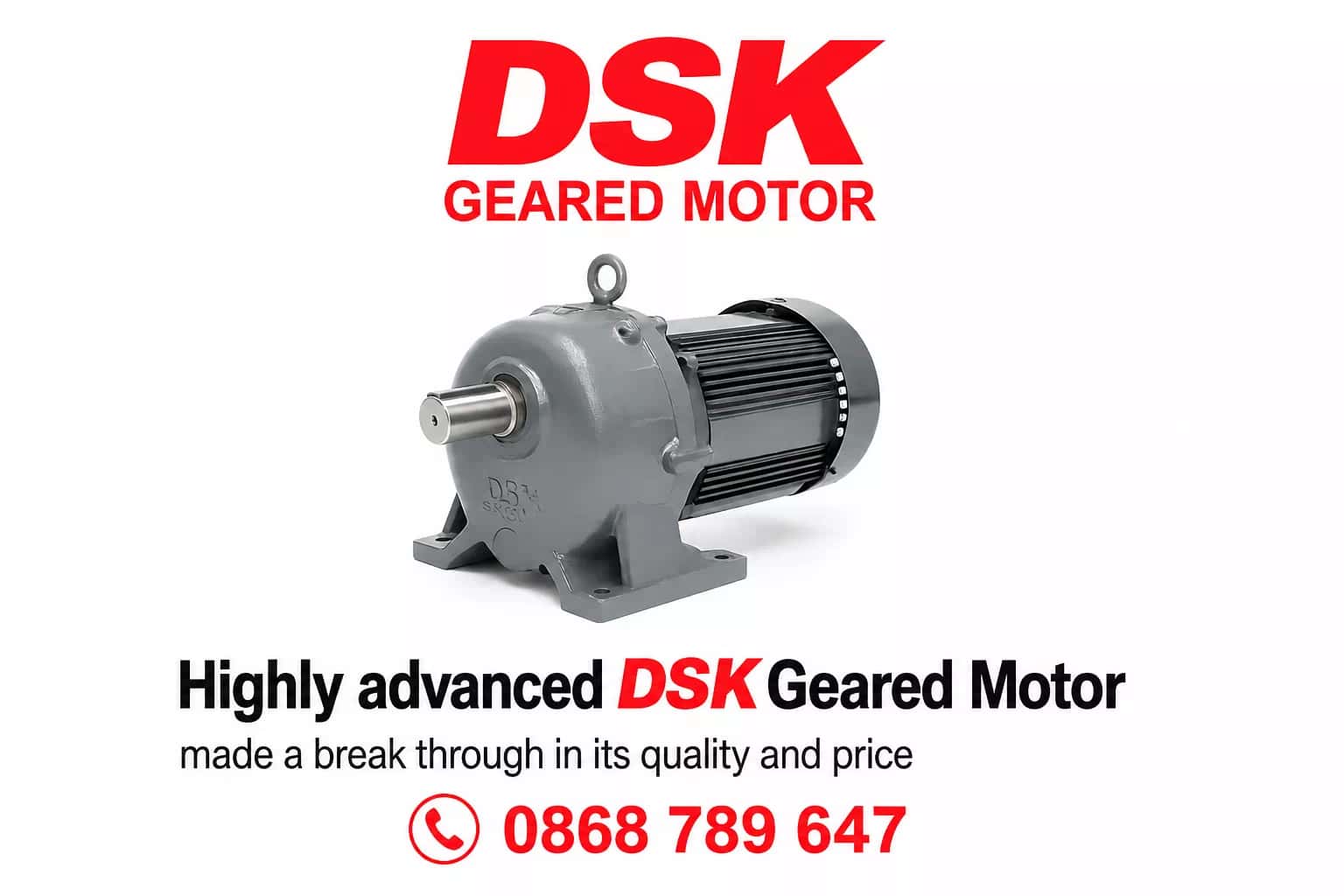 Động cơ giảm tốc DSK Geared Motor chính hãng Hàn Quốc